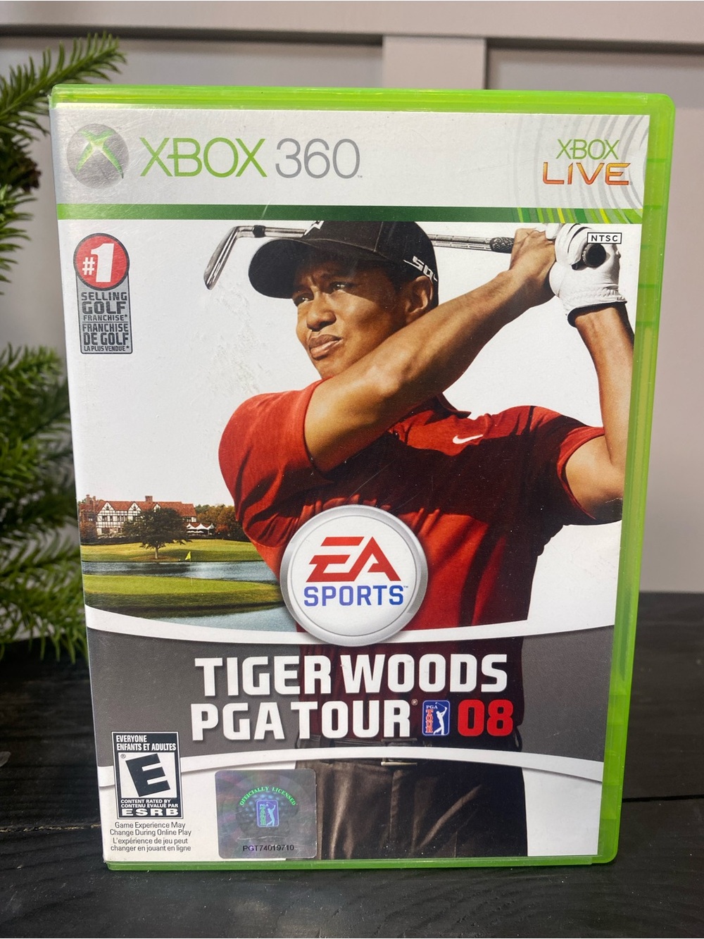 XBox 360 Tiger Woods PGA Tour 08 game